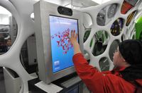 Expedition Zukunft - Science Express in Darmstadt